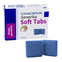 Viagra Soft emballasje og tabletter