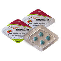 Pakke med Super Kamagra tabletter